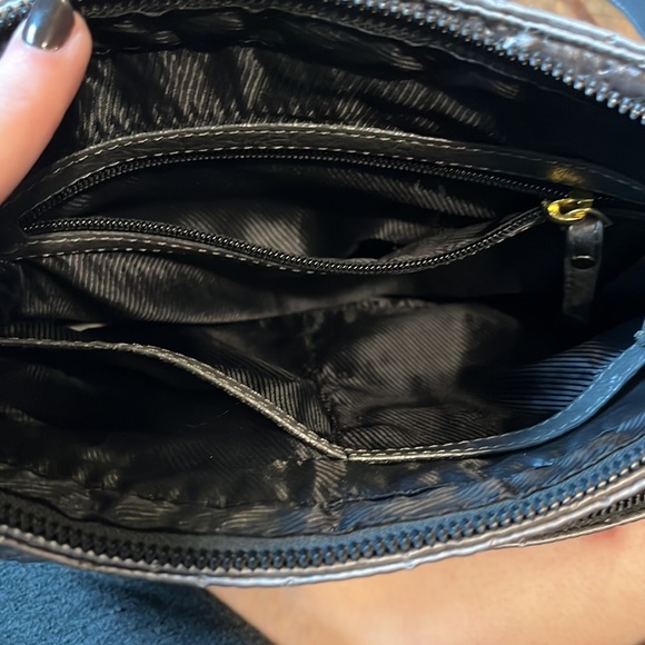 Mona B Grey Crossbody Purse - Picture 4 of 7